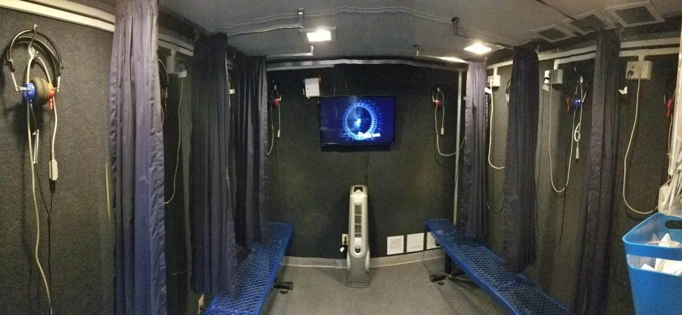 Inside Mobile Unit